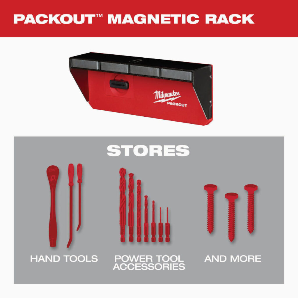 Milwaukee Packout Magnetic Rack2
