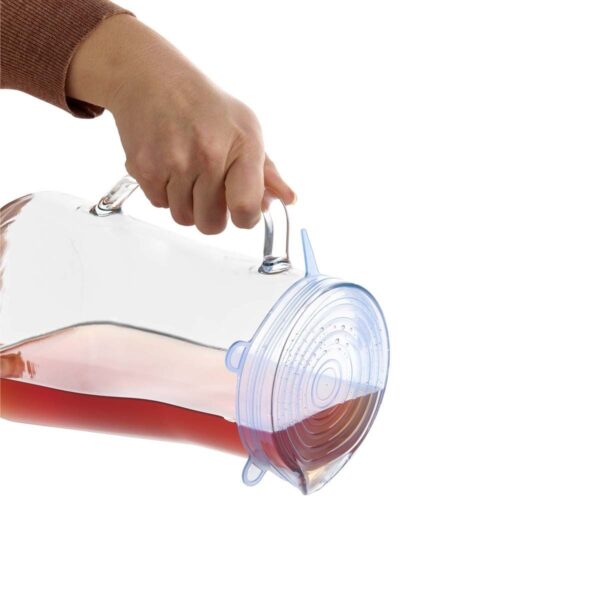 HIC Kitchen Reusable Stretch Food Storage Lids, 13-Piece Set