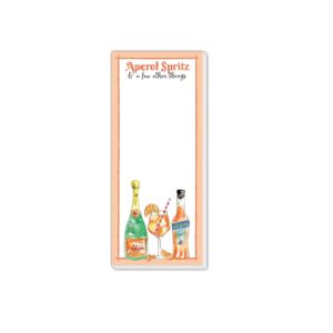 Aperol Spritz and A Few Other Things Skinny Notepad