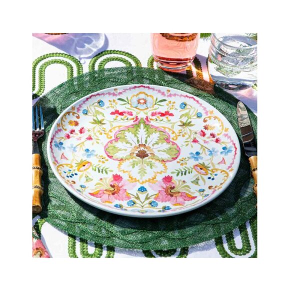 Juliska Tuileries Garden Placemat - Basil