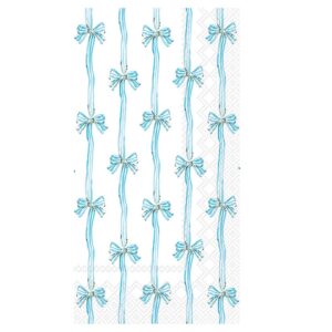 Baby Toile Paper Guest Napkins - Blue