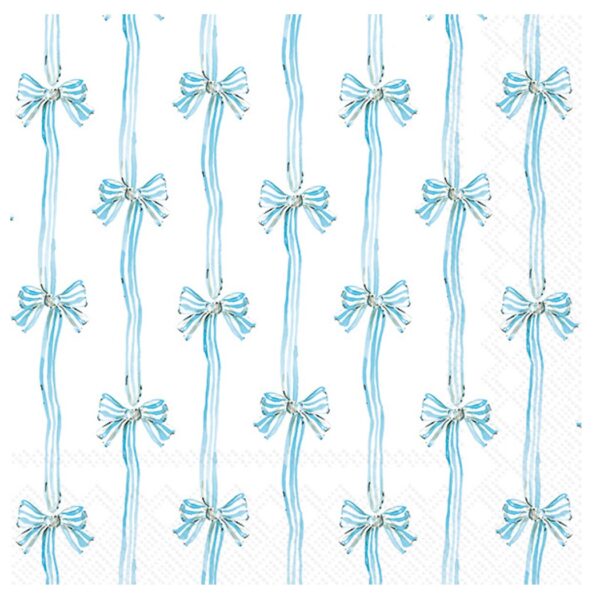 Baby Toile Paper Luncheon Napkins - Blue