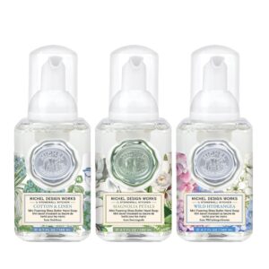 Michel Design Botanical Bliss Mini Foaming Hand Soap Set