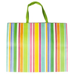 Caspari Cabana Stripe Bright Gift Bags