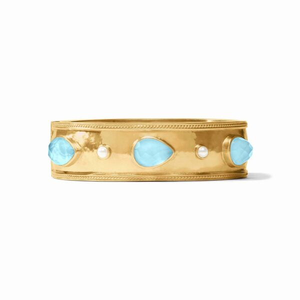 VIVO Natural Horn Bangle Set With Lacquer CTB156