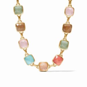 Julie Vos Catalina Multi Stone Necklace