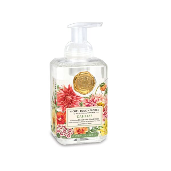 Michel Design Dahlias Foaming Hand Soap