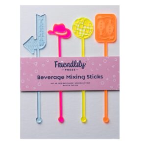 Disco Cowgirl Acrylic Stir Sticks