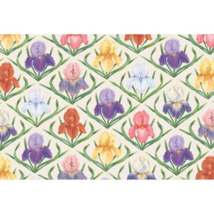 Hester & Cook Field of Irises Paper Placemats