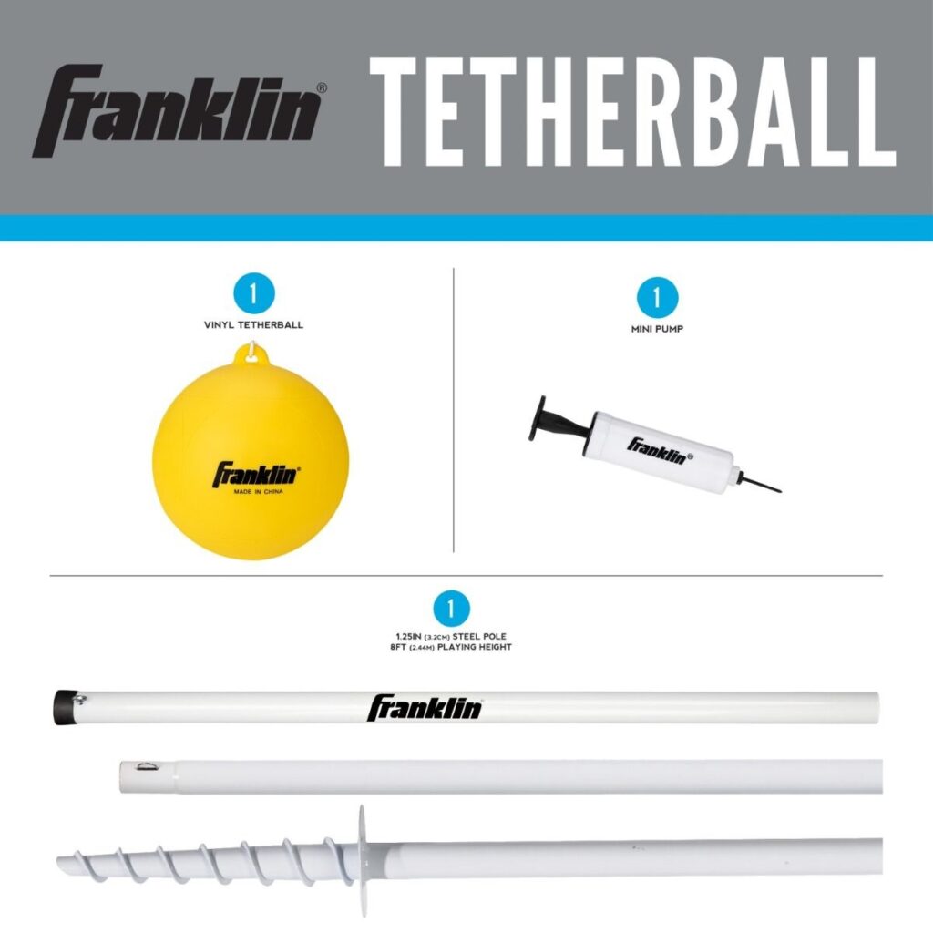 Franklin Sports Recreational Tetherball Set