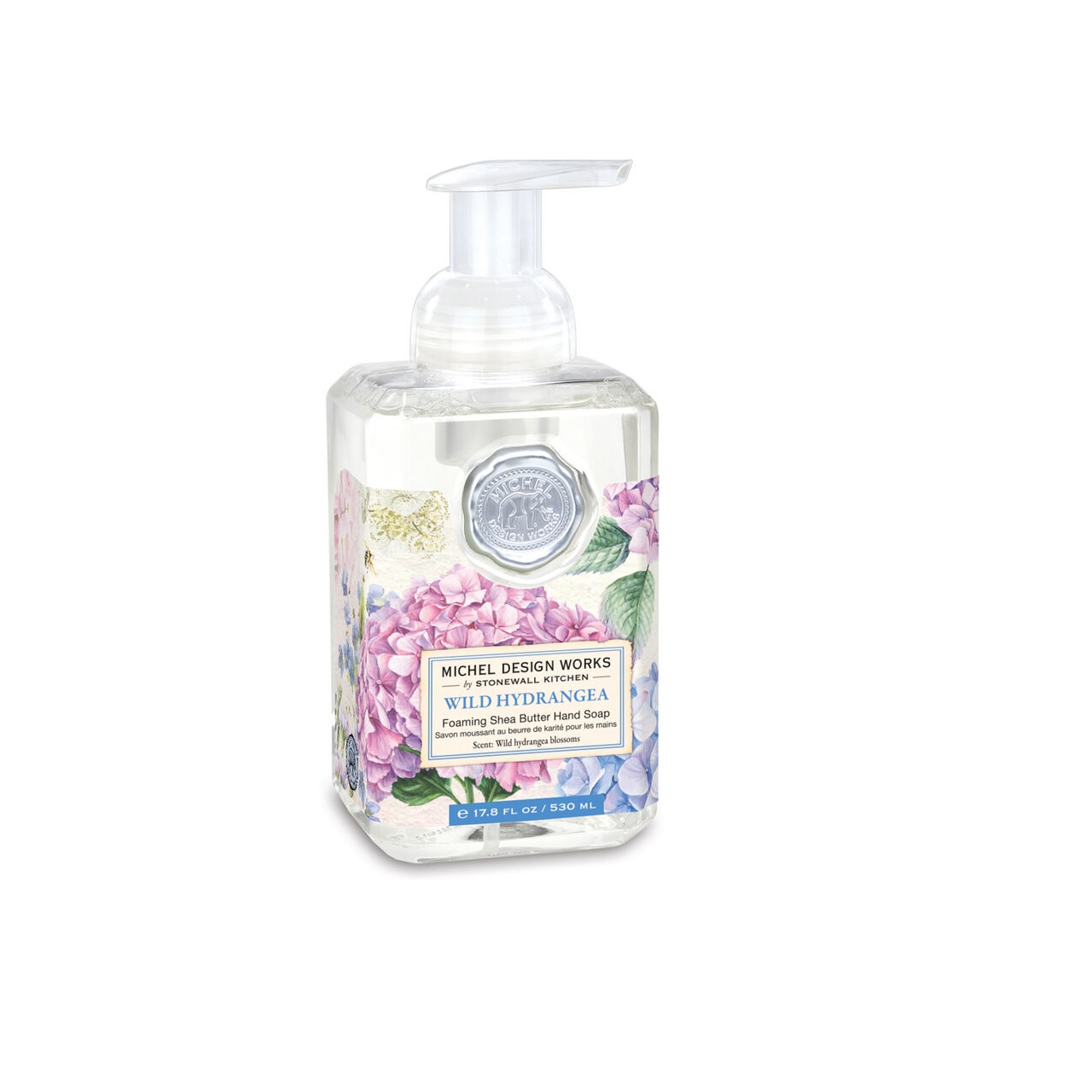 Michel Design Wild Hydrangea Foaming Hand Soap