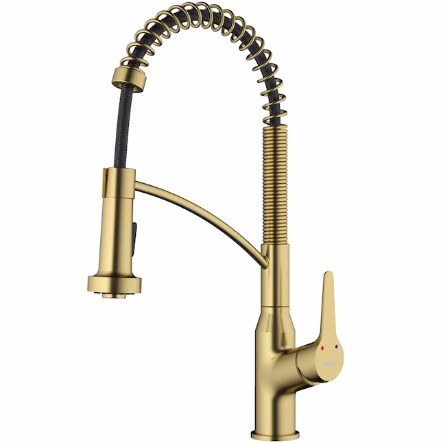 Karran Scottsdale Commercial Style Kitchen Faucet - Brushed Gold