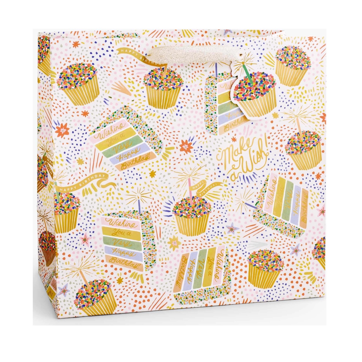 Rifle Paper Co. Birthday Cake Gift Bag - Medium