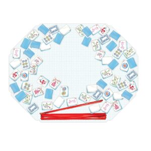 Mahjong Tiles Border Posh Paper Placemats