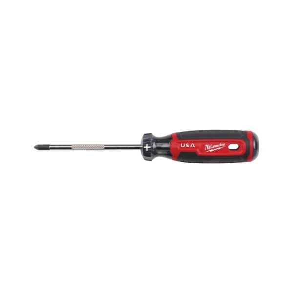 Milwaukee #2 Phillips 4in Cushion Grip Screwdriver