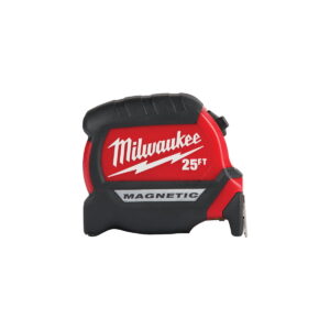 Milwaukee 25' Compact Wide Blade Magnetic Tape Measure