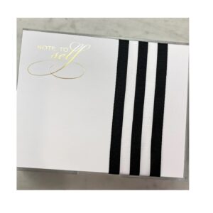 Luxe Gold Foil Notepad - Note to Self