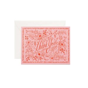 Rifle Paper Co. Rosé Thank You Boxed Greeting Cards