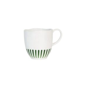 Juliska Sitio Stripe Mug - Basil