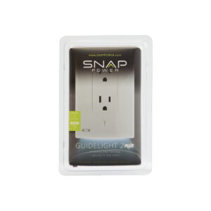 SnapPower GuideLight Decorative Wall Plate - White