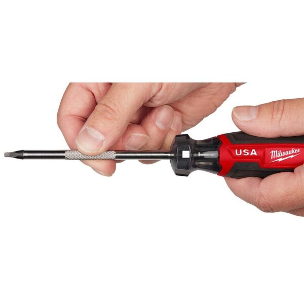 Milwaukee #2 Square 4" Cushion Grip Screwdriver