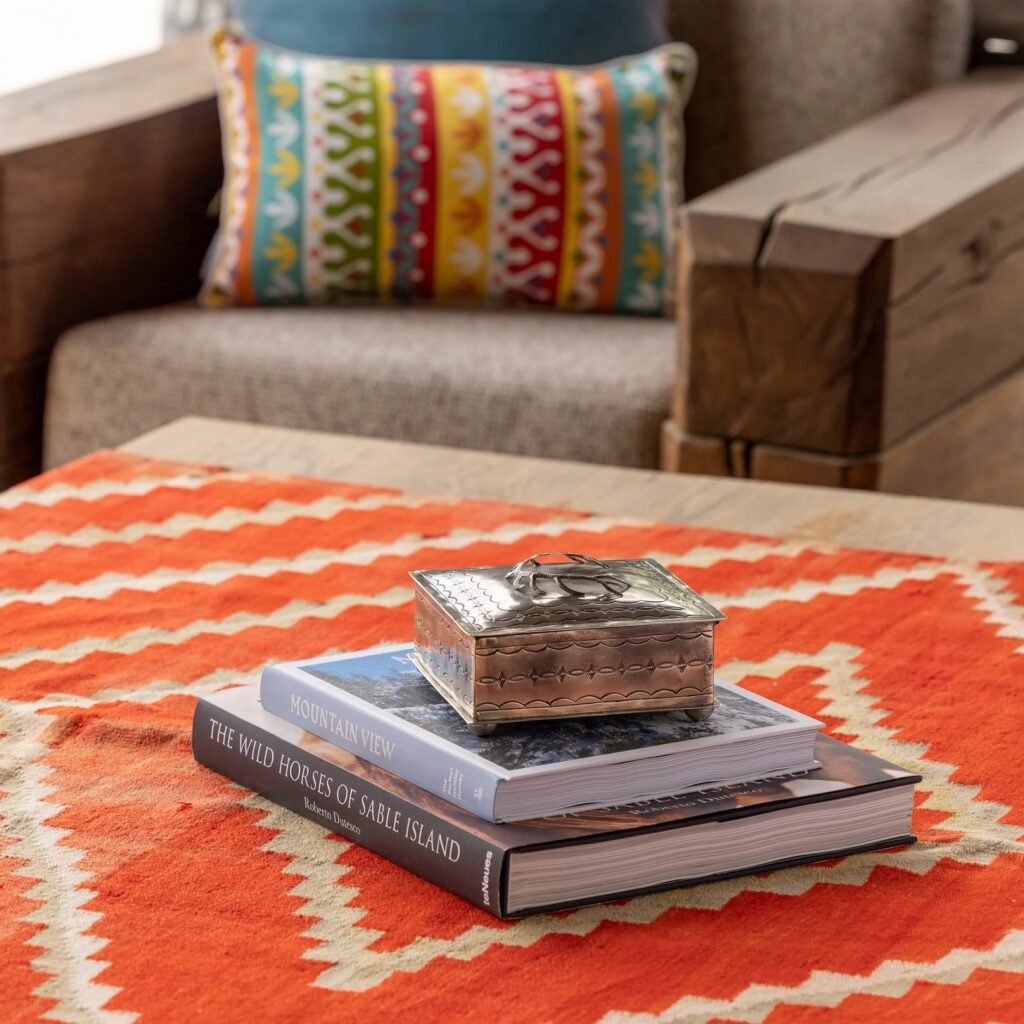 J. Alexander Silver Stamped Antler Icon Box