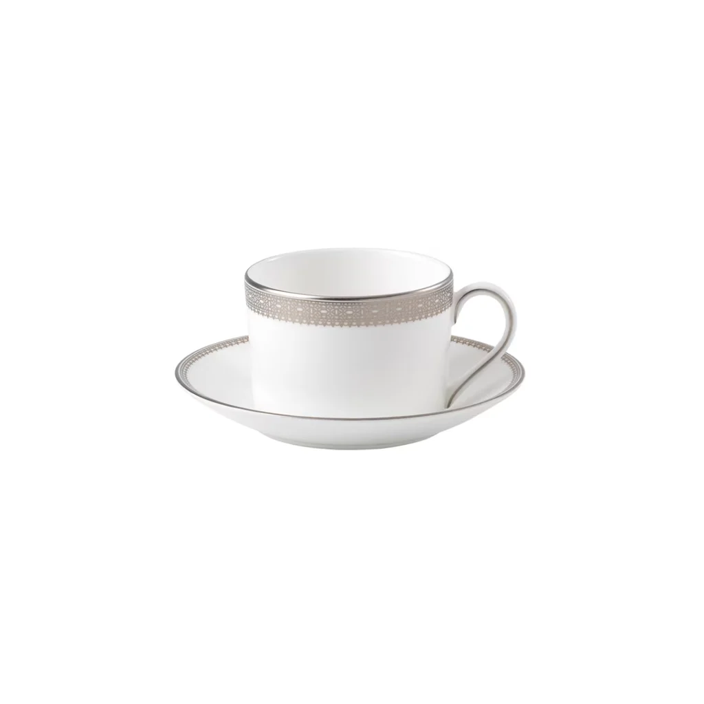 Wedgwood Vera Wang Lace Teacup & Saucer