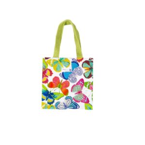 Caspari Butterflies Square Gift Bags