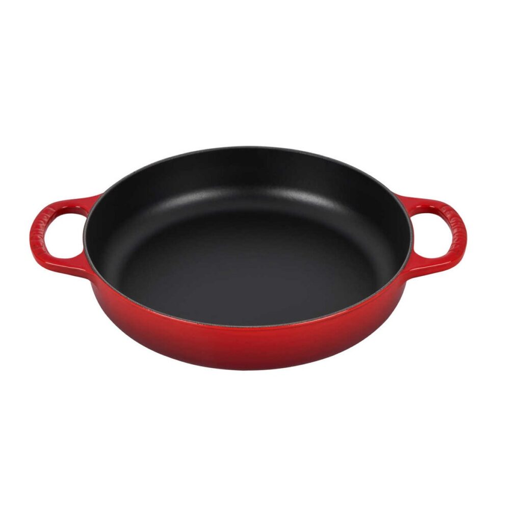 Le Creuset Cast Iron Everyday Pan in Cerise