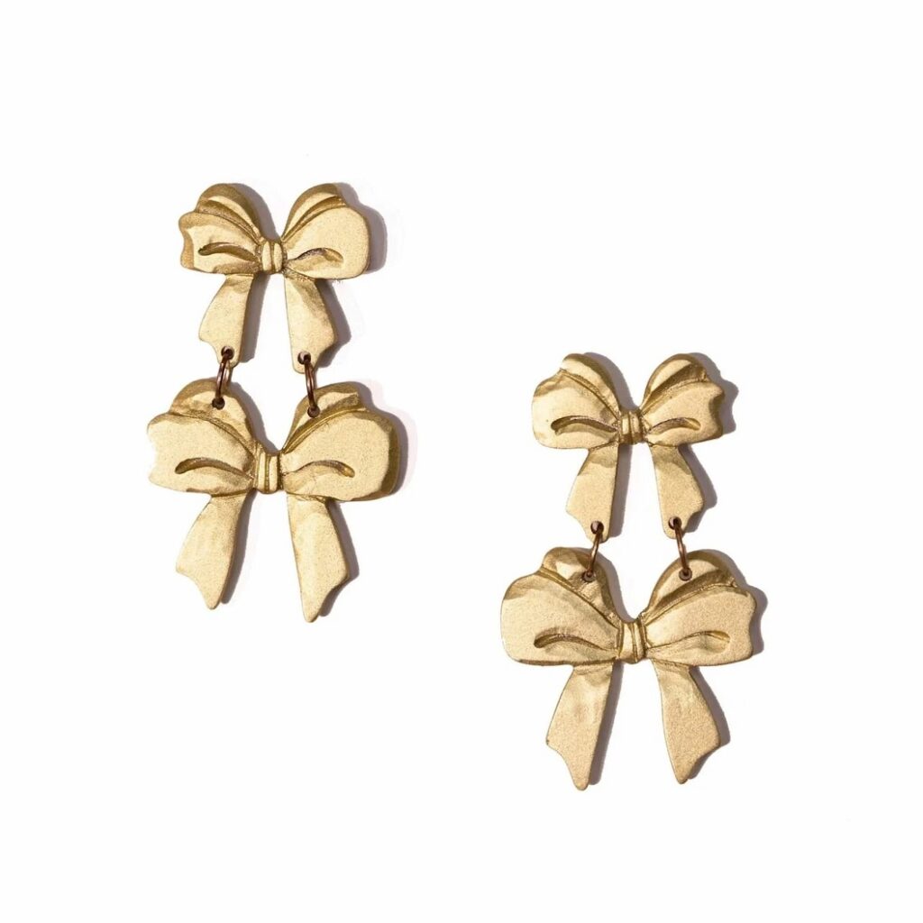 Sunshine Tienda Double Bow Earrings Sunshine Tienda Double Bow Earrings