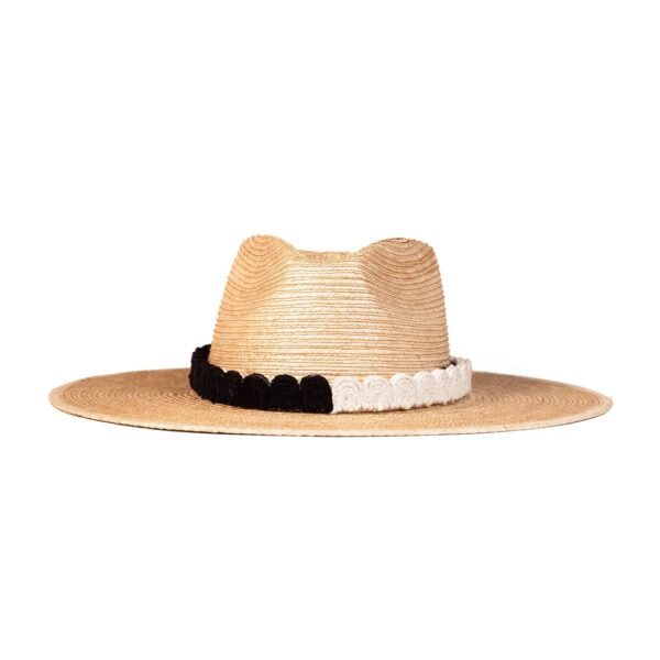 Sunshine Tienda Edy Crochet Palm Hat