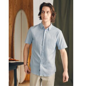 Movement Short-Sleeve Shirt - High Tide Geo
