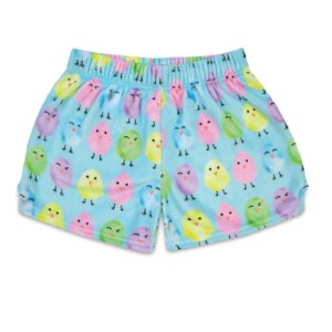 Iscream EGGCELENT Chicks Plush Shorts
