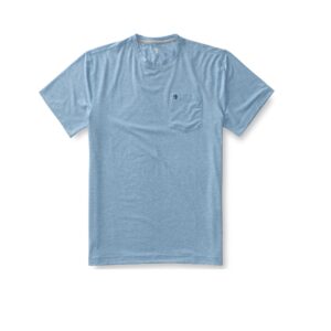 Duck Head Windward Performance T-Shirt - Lure Blue Heather