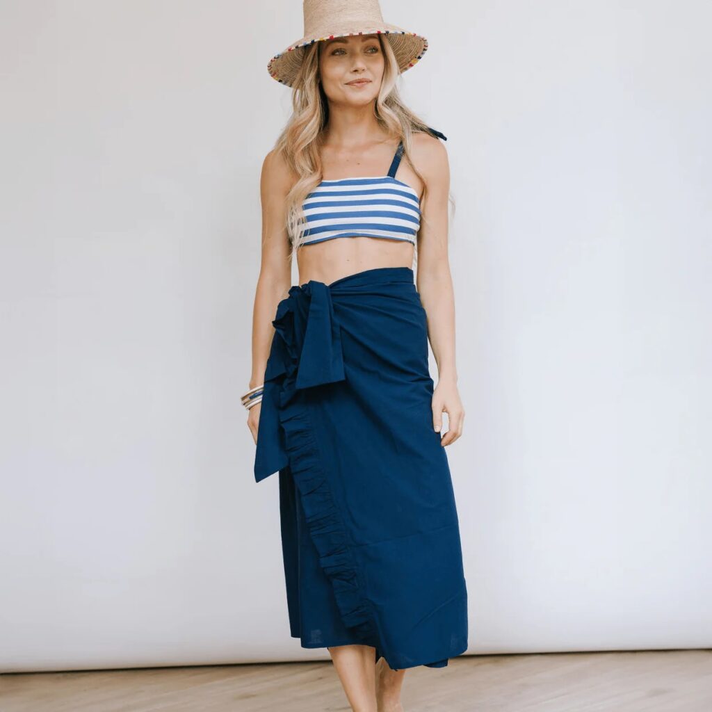 Sunshine Tienda Navy Sandy Sarong