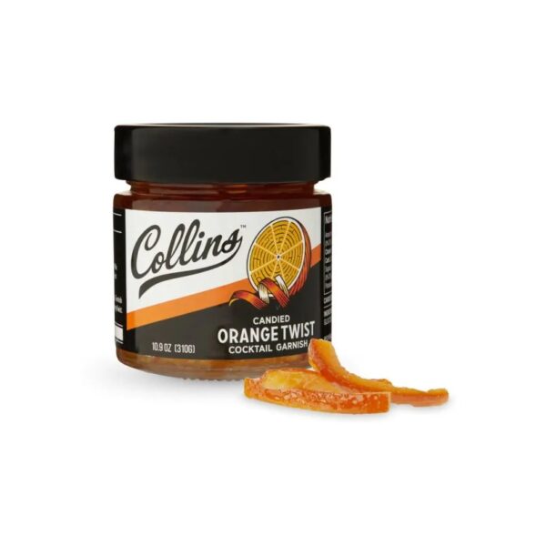 Collins 10.9 oz. Orange Twist in Syrup