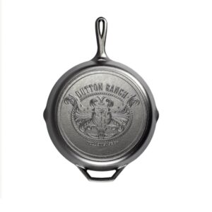Lodge Yellowstone 12 Inch Cast Iron Steer Skillet