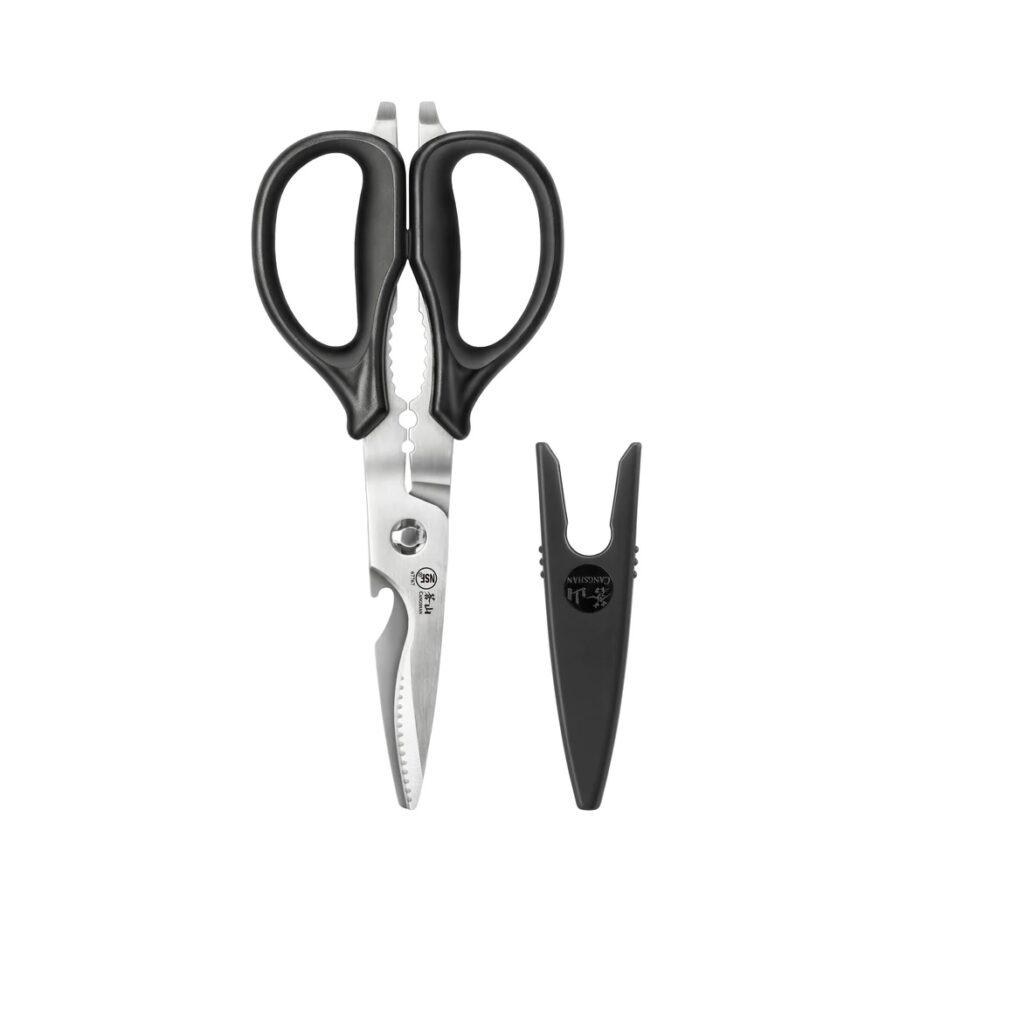 9-Inch Heavy Duty Utility Kitchen Shears with Blade Holder