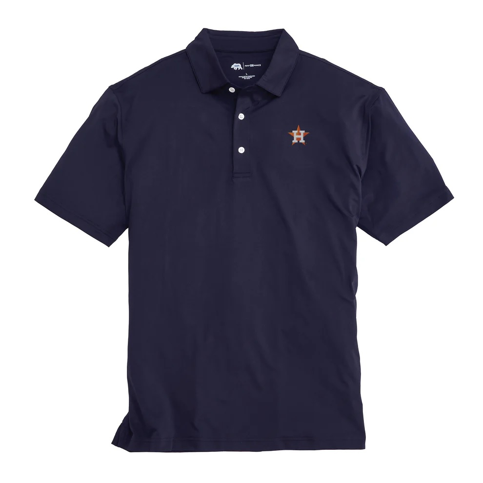 Onward Reserve Houston Astros Solid Performance Short Sleeve Polo