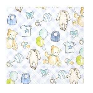 Baby Boy Paper Cocktail Napkins