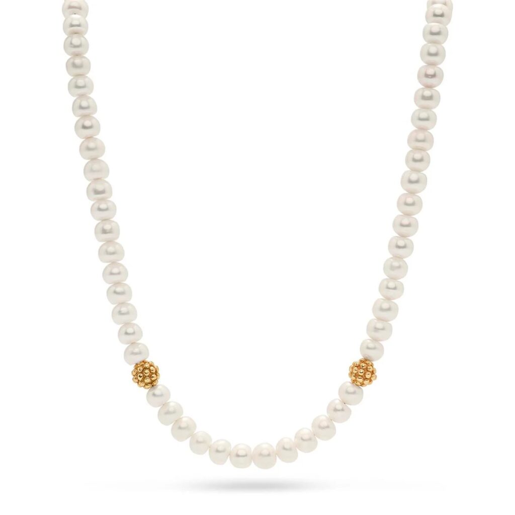 Berry Single Strand Necklace - Pearl Berry Single Strand Necklace - Pearl