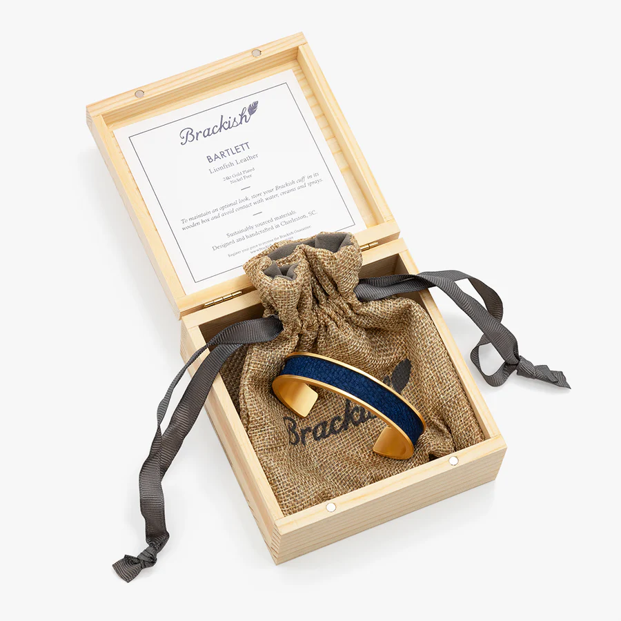 Brackish Bartlett Thin Cuff Bracelet3