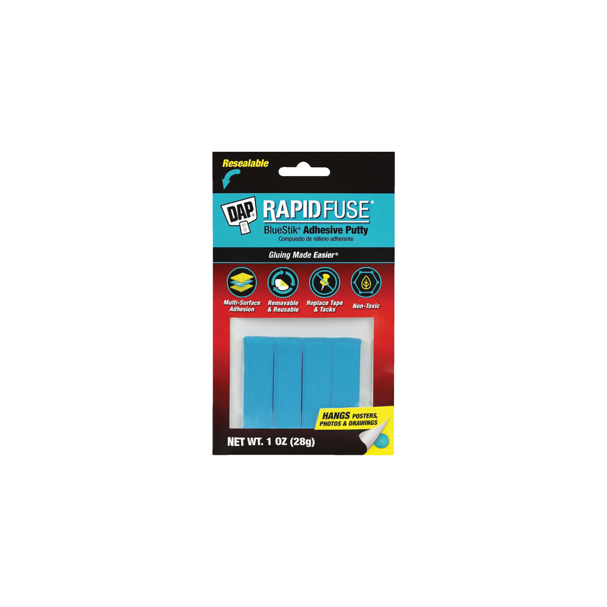 DAP Rapid Fuse BlueStik Adhesive Putty