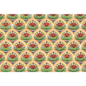Hester & Cook Paper Placemats - Fiesta Floral Tile
