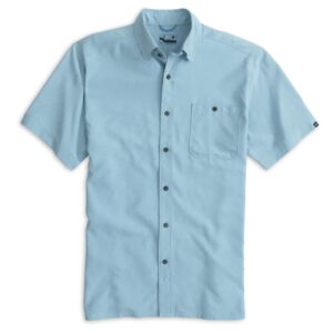 Fish Hippie Flatwater Short Sleeve Sport Shirt - Dream Blue