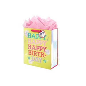Large Gift Bag - Disco Happy Birthday