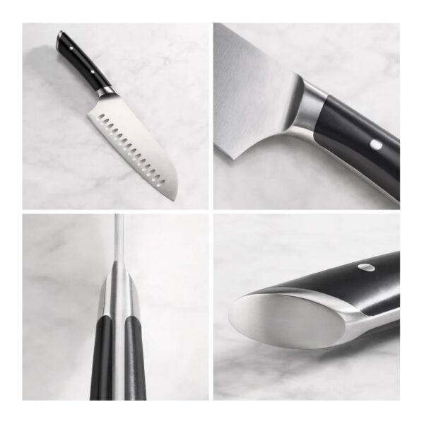 HELENA Series 7-Inch Santoku Knife, Forged German Steel