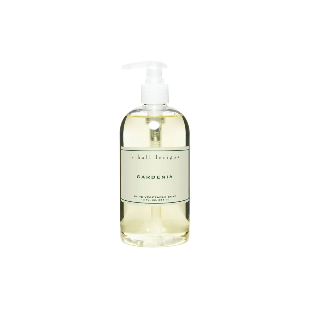 K Hall Gardenia Liquid Hand Soap