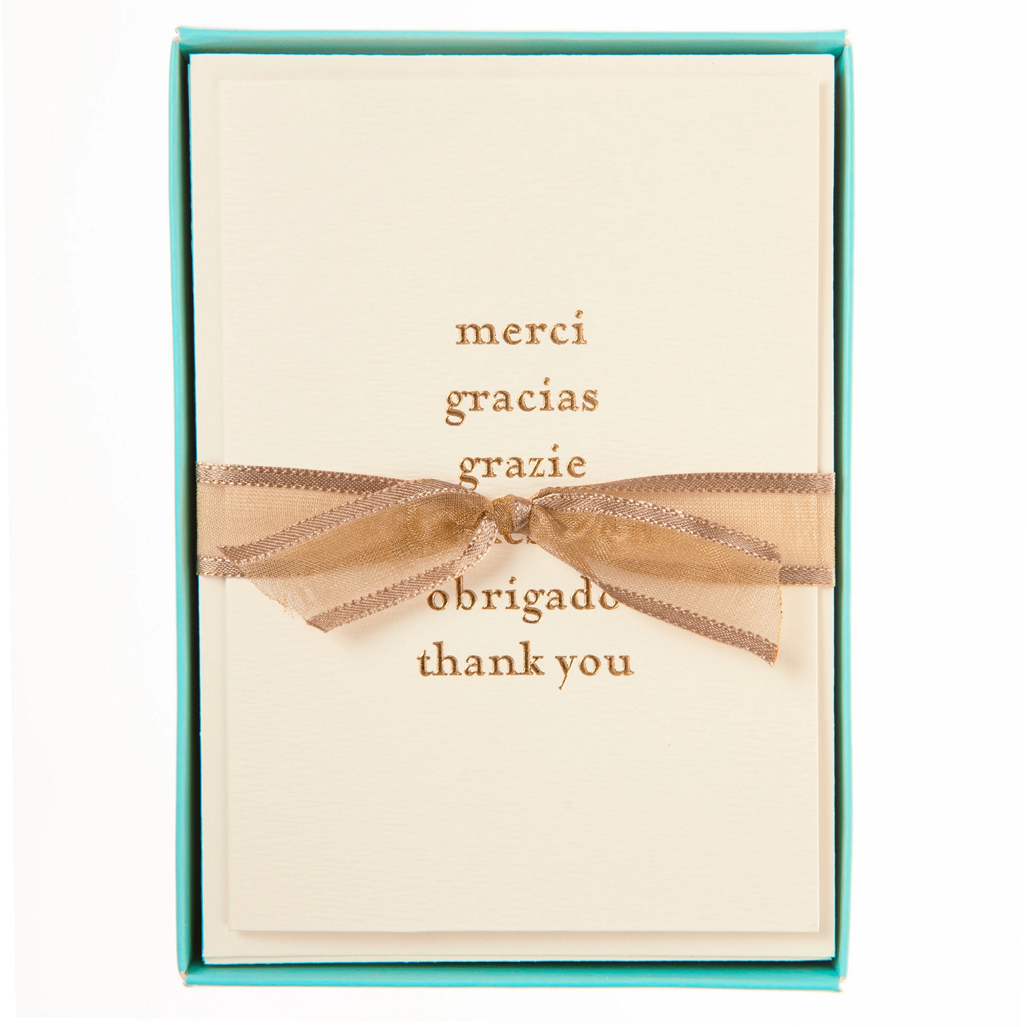 Graphique Languages La Petite Presse Boxed Thank You Cards