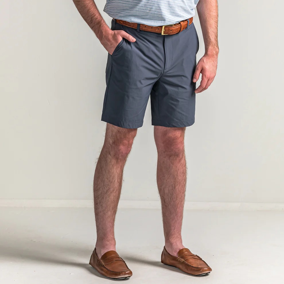 Onward Reserve Harris Golf Shorts - Ombre Blue